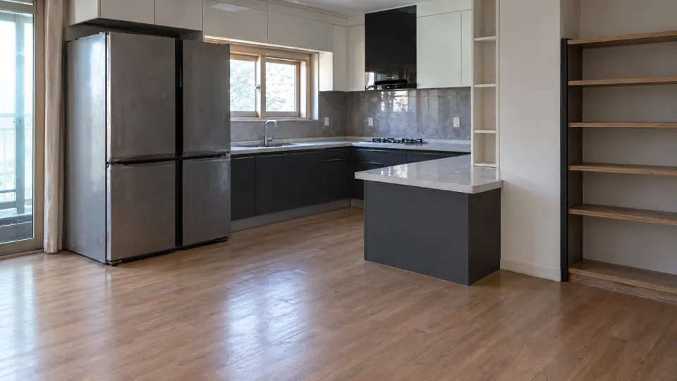 비운 주방을 그린 그림, 우이동 유품정리